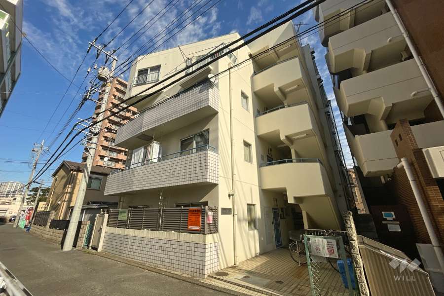 ハイラーク溝の口の外観（南西側から）