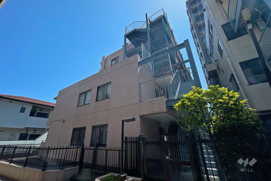 デュエット高津の外観（北側から）