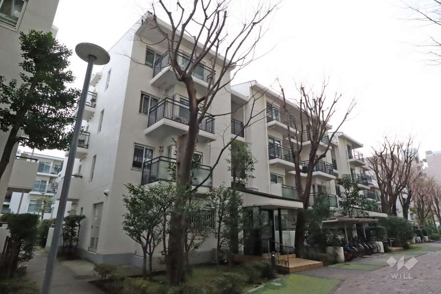 パークシティ溝の口J棟の外観(北東側から）