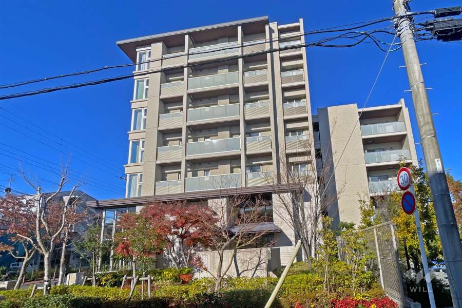 プレミスト溝の口の外観（南東側から）