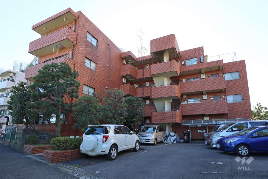 北見方多摩川レジデンスの外観（北西側から）