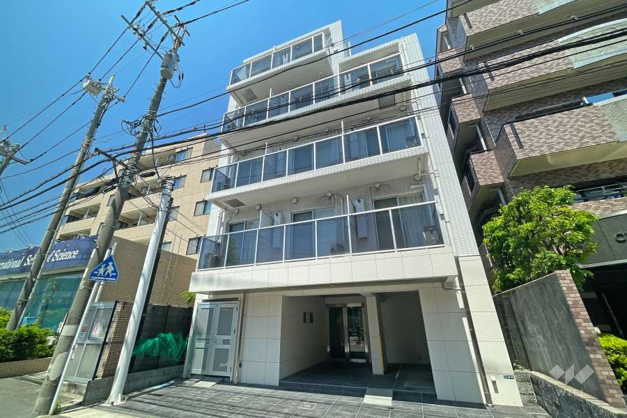 ディアレイシャス武蔵新城の外観（南東側から）