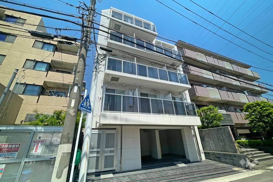 ディアレイシャス武蔵新城の外観（南西側から）