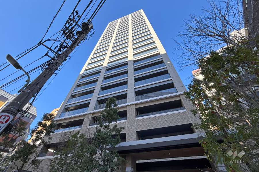 ザ・パークハウス-大森タワーの外観（南側から）