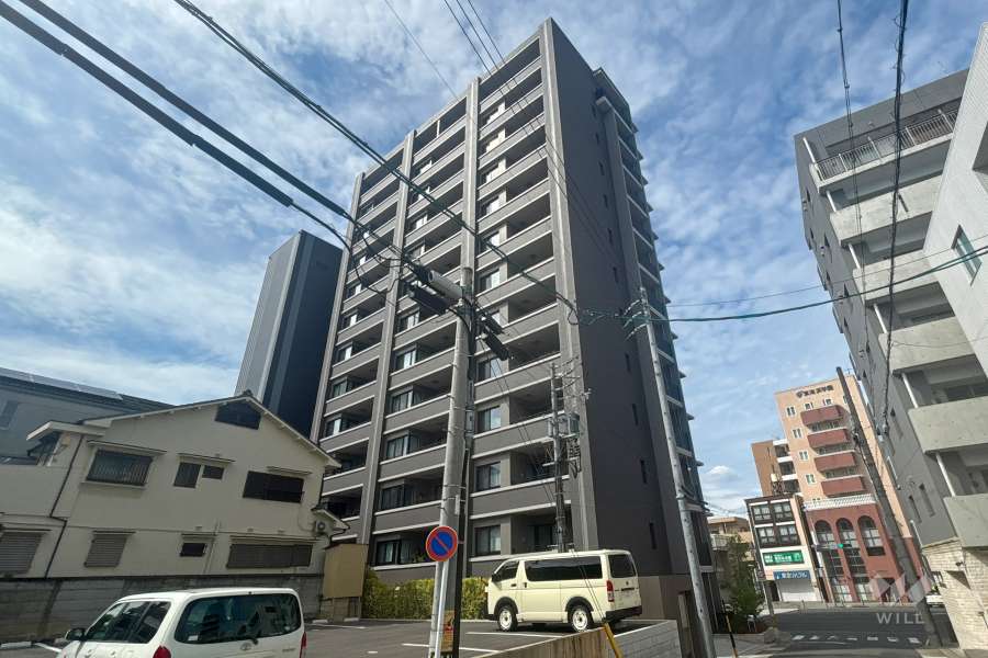 マストスクエア東山の外観(南東側から)