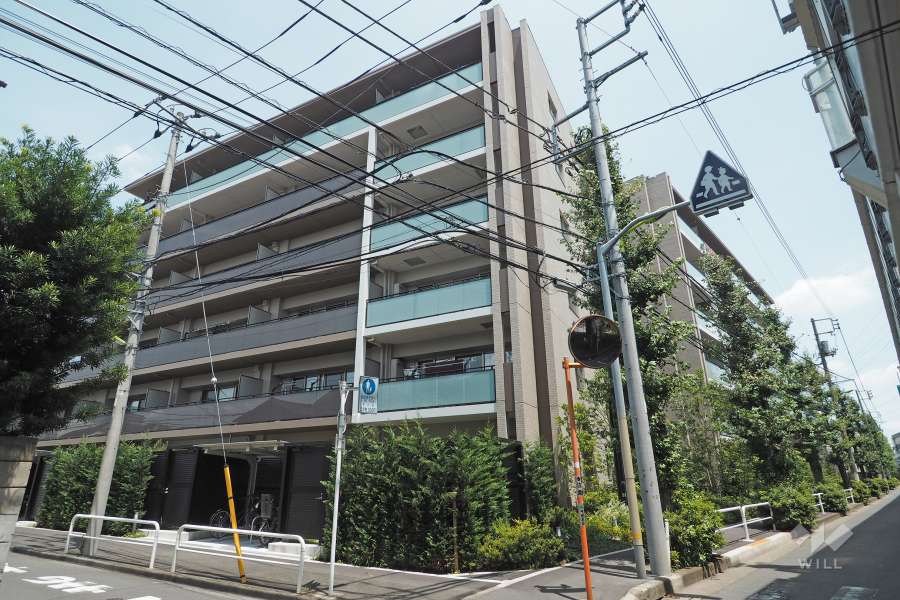ヴィークステージ世田谷千歳烏山の外観西南から