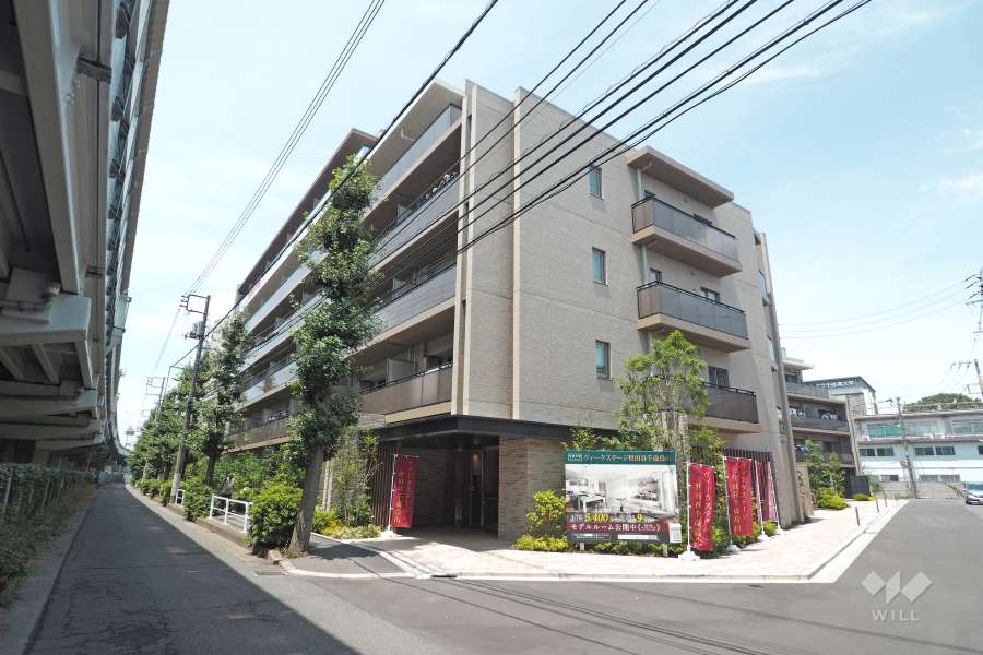 ヴィークステージ世田谷千歳烏山の外観東南から