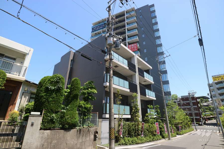 ウエリス覚王山法王町の外観(南西側から)