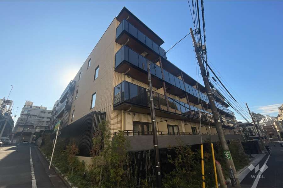 リビオレゾン参宮橋の外観（北西側から）