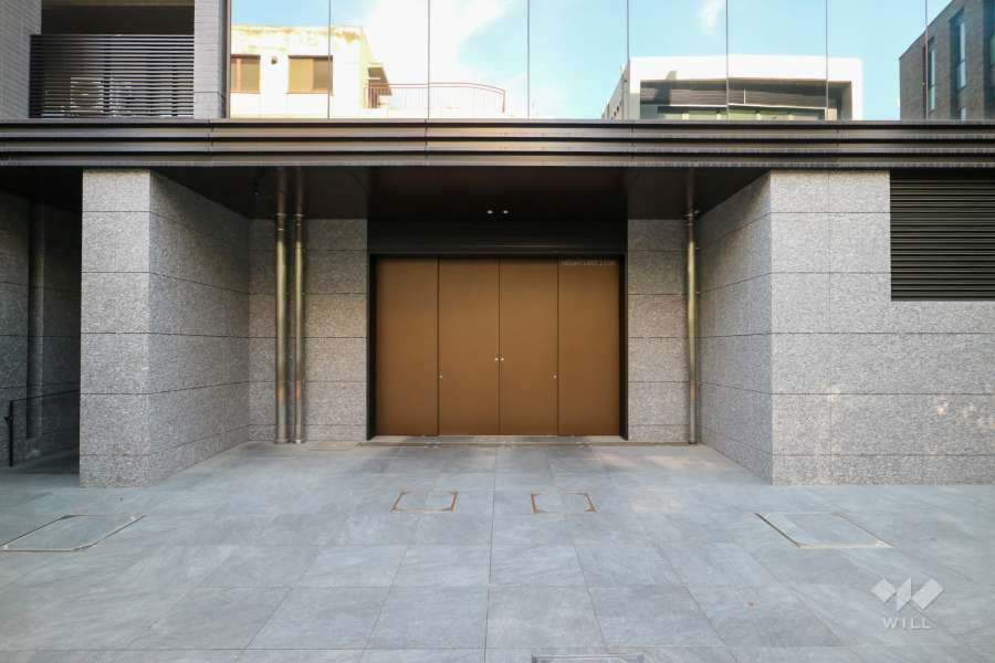 駐車場の出入り口