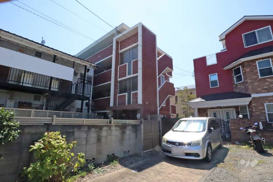 グレイスコート武蔵小杉の外観（北東側から）