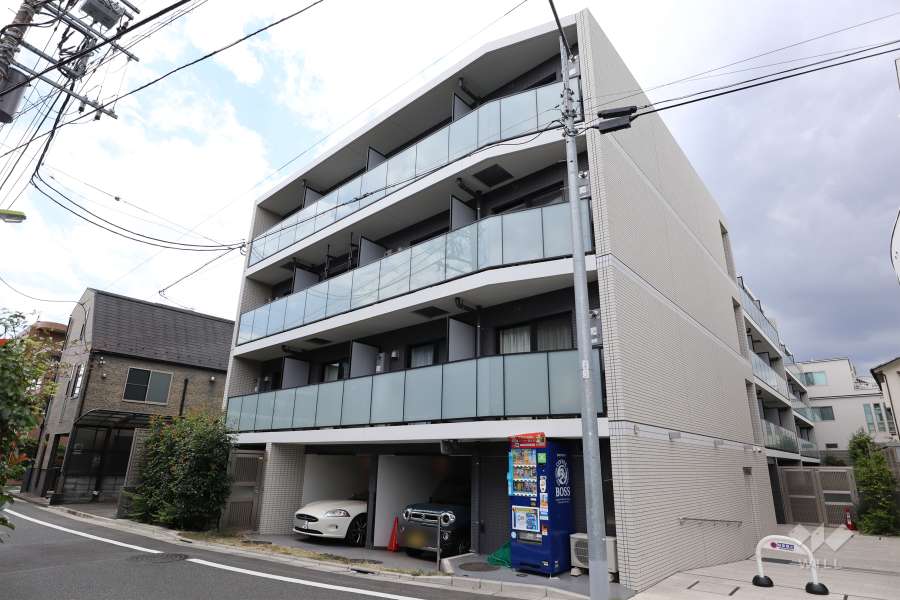 アルコバレーノ桜新町の外観（北東側から）