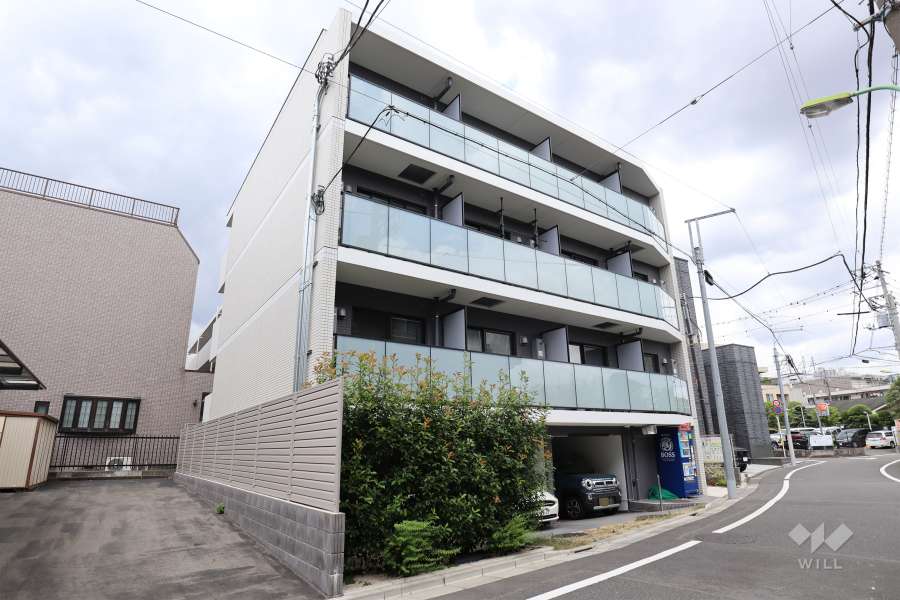 アルコバレーノ桜新町の外観（南東側から）