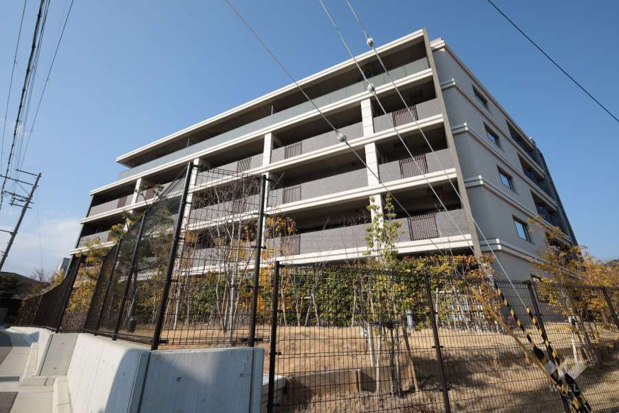 シエリア宝塚の外観（南側から）