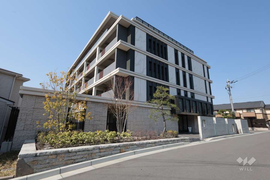 シエリア宝塚の外観（北東側から）