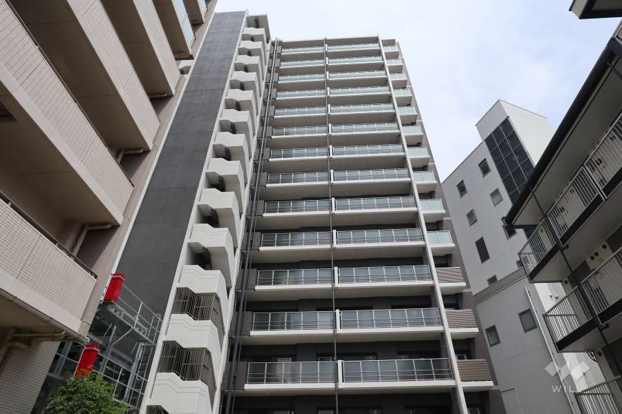 プレサンス ロジェ 名古屋駅NORTH FRONTの外観（西側から）