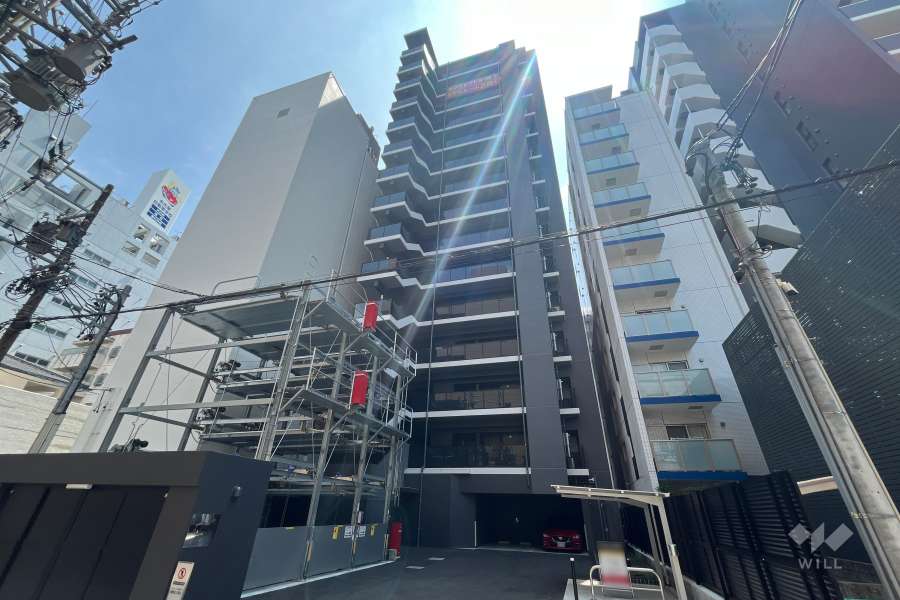 サンクレイドル池下の外観(北西側から)