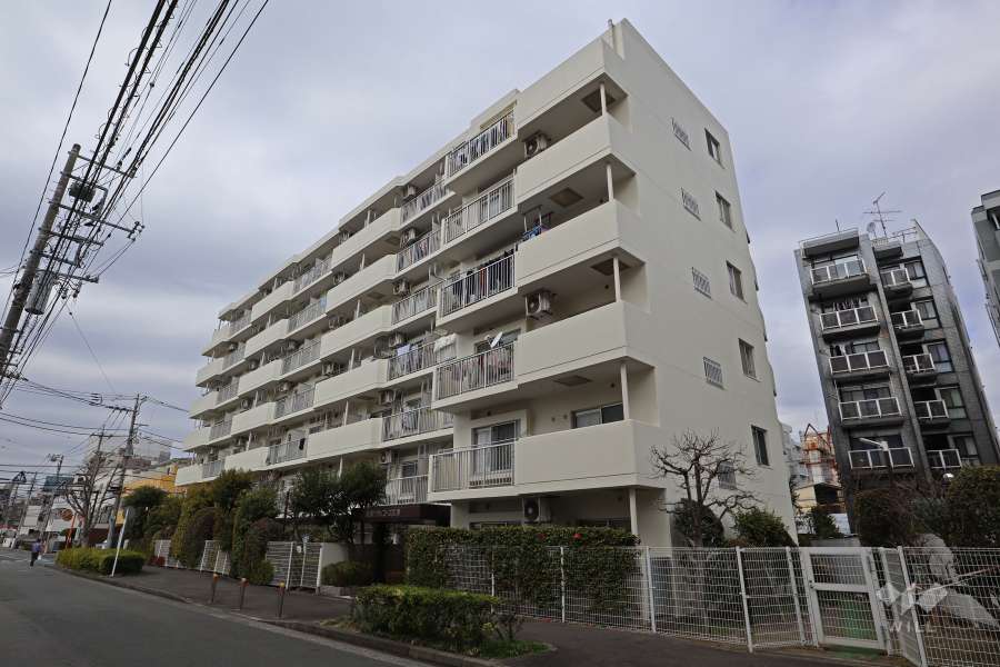 藤和シティコープ高津の外観（南東側から）