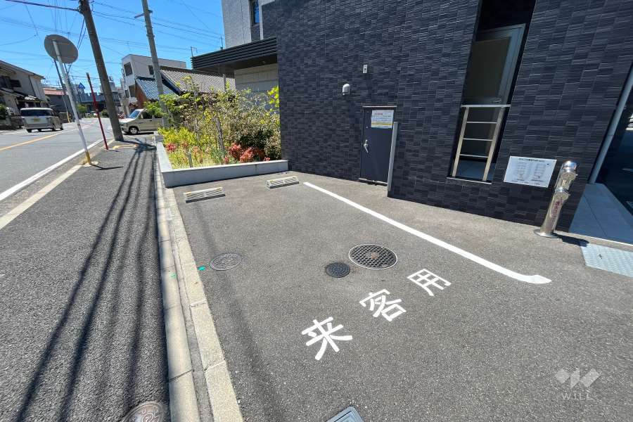 来客用駐車場