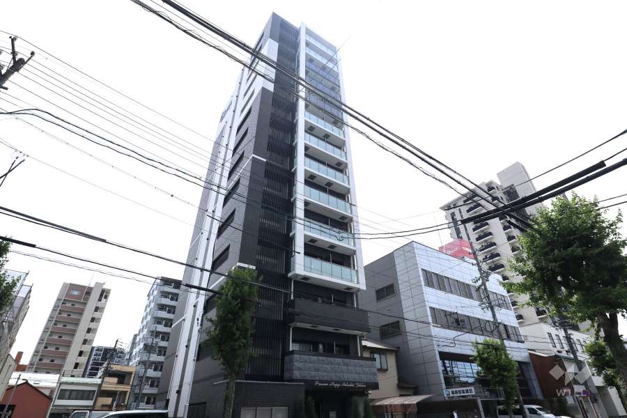 プレサンス幅下ファビュラスの外観（北東側から）