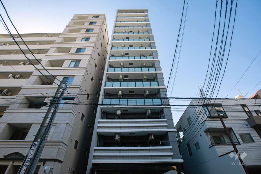 エステムコート名古屋鶴舞シエルの外観（北東側から）