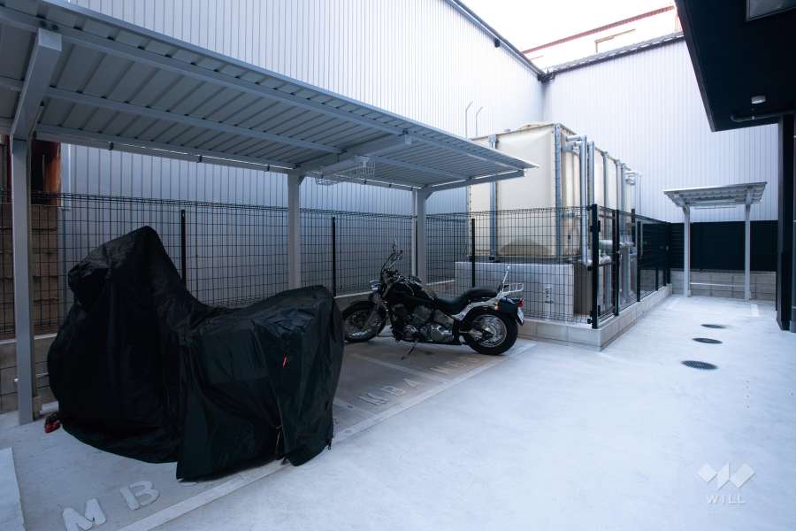 バイク置場