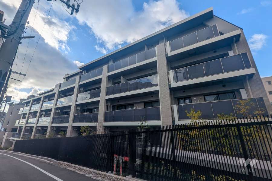 アトラス六甲の外観（北東側から）