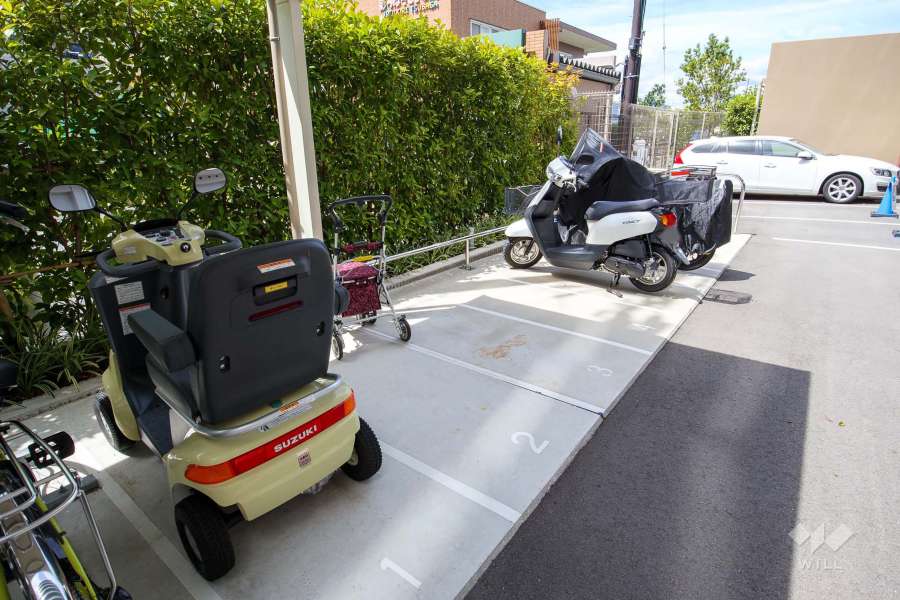 バイク置場