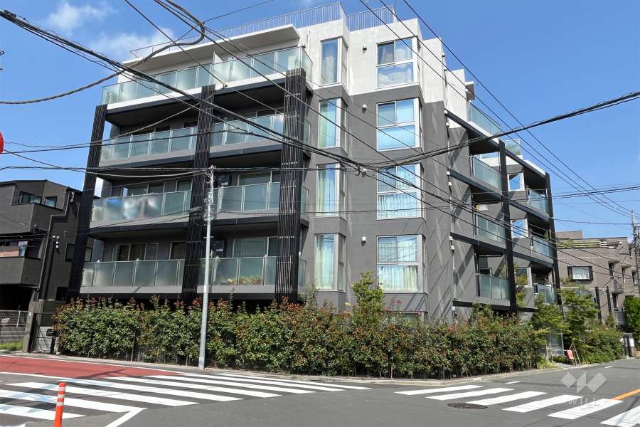ロイヤルシーズン桜新町の外観（南東側から）