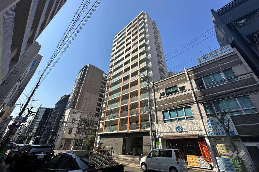 Brillia北堀江の外観（南東側から）