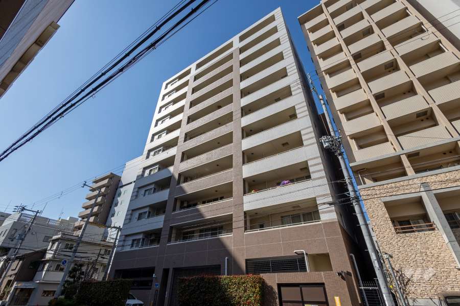D’クラディア四ツ橋の外観（南東側から）