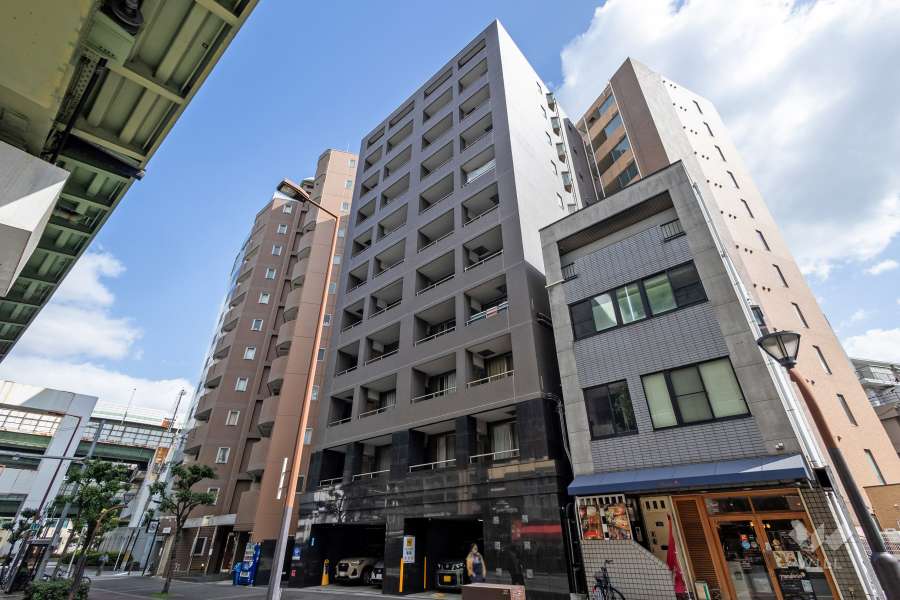 KAISEI阿波座の外観（南西側から）