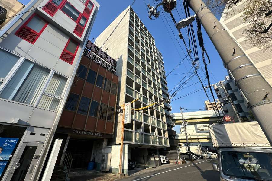 アクアプレイス大阪レジェンドの外観（南西側から）
