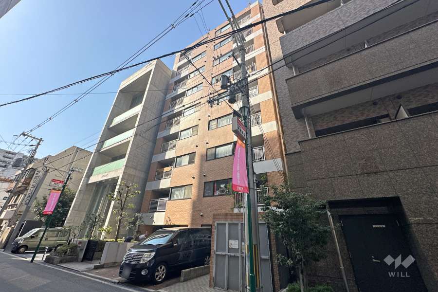 ヴァンベール南堀江の外観（南東側から）