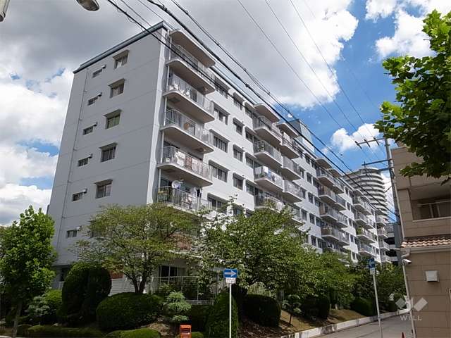 ＯＴＣ第一ハイツの外観（南西側から）