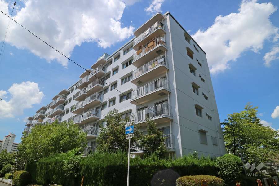 ＯＴＣ第一ハイツの外観（南東側から）