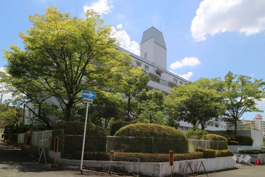 ＯＴＣ第一ハイツの外観（北東側から）