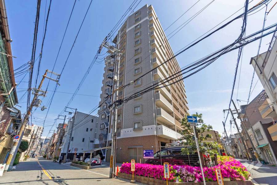 エスリード九条の外観（北側から）