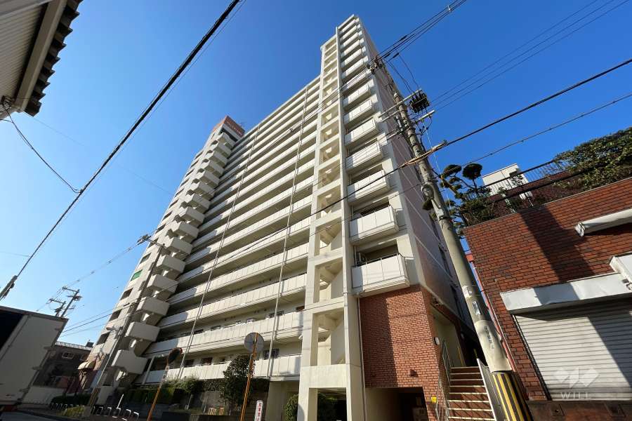 グランドヴィラ境川の外観（北西側から）