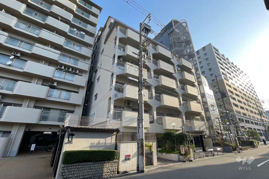 グランドピア道頓堀の外観（南西側から）