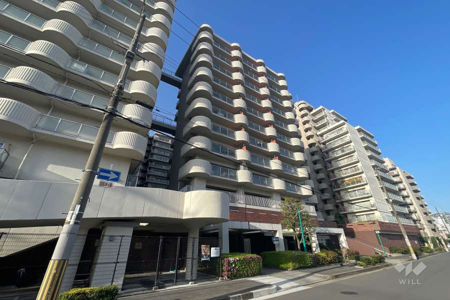 グランドメゾン長堀の外観（A棟　北東側から）