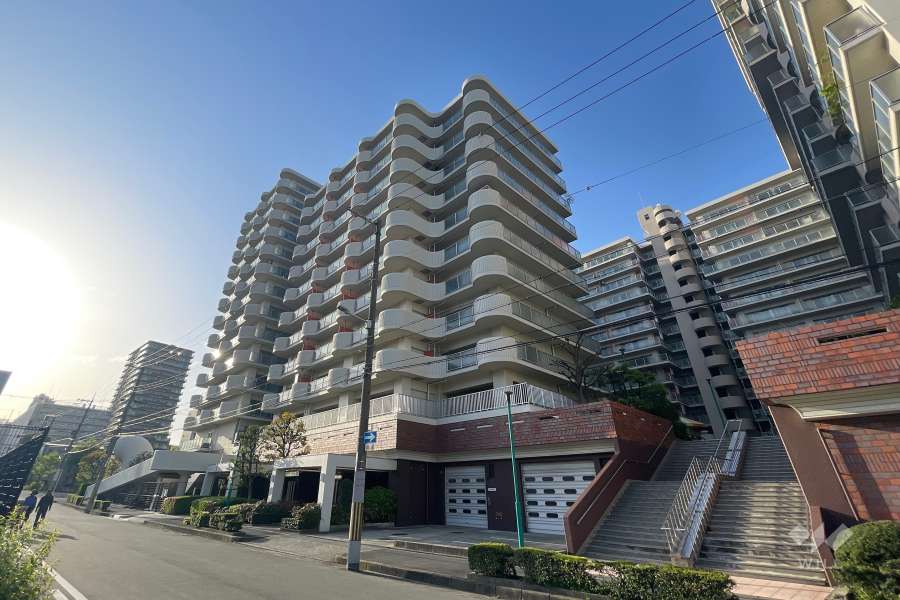 グランドメゾン長堀の外観（北側から）