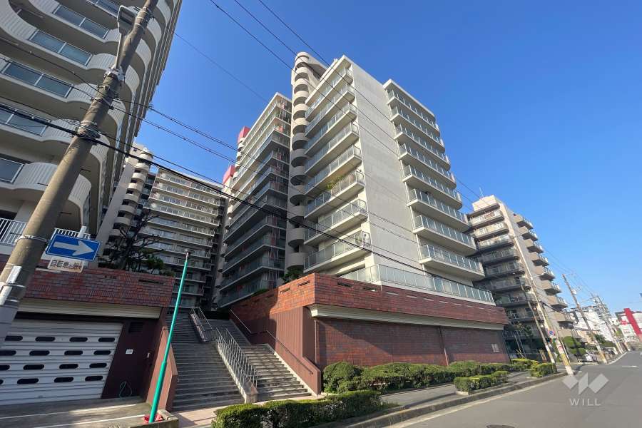 グランドメゾン長堀の外観（D棟　北東側から）