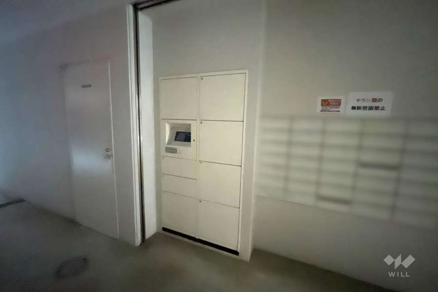 共用ポストと宅配ボックス