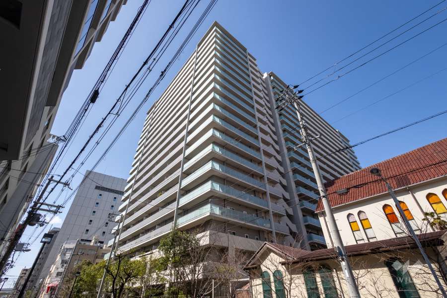 ジオ新町の外観（南東側から）
