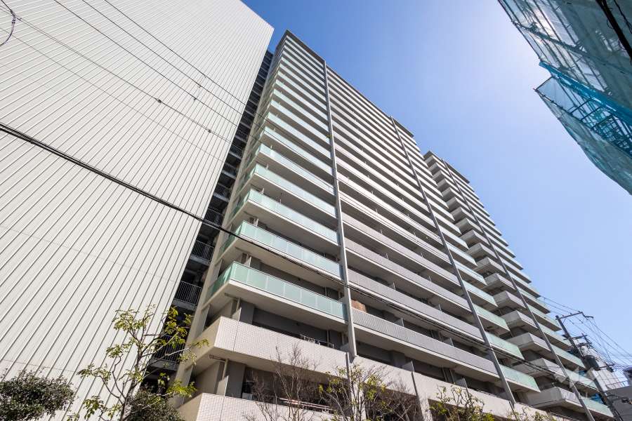 ジオ新町の外観（北西側から）