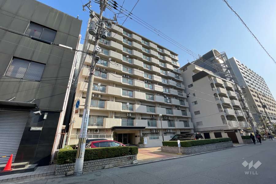 シティコーポ道頓堀の外観（南西側から）
