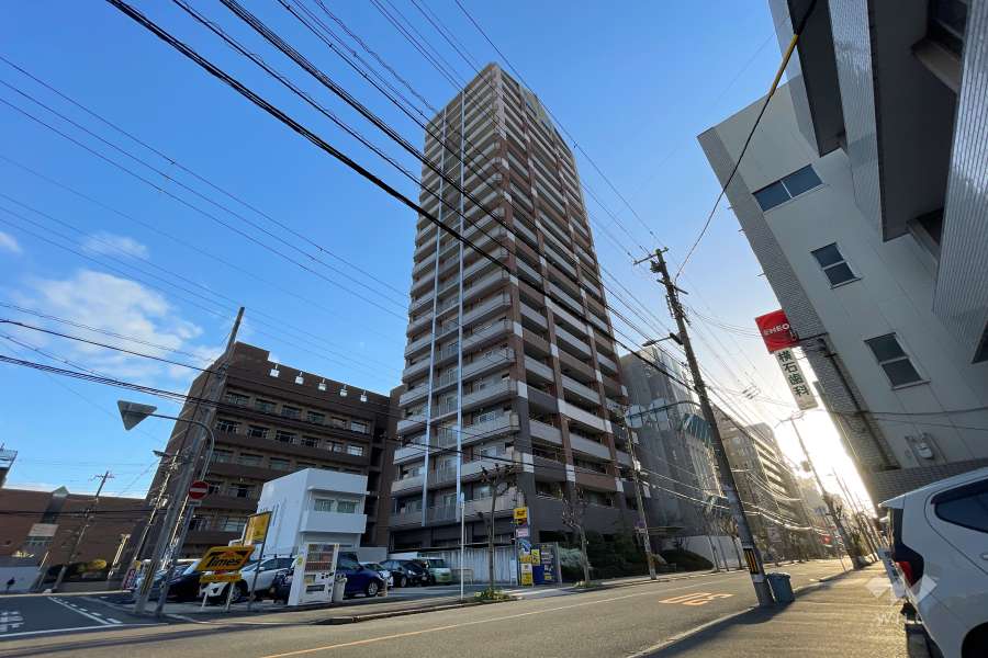 シティタワー北堀江の外観（南西側から）