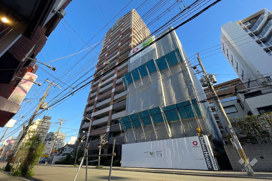 シティタワー北堀江の外観（南東側から）