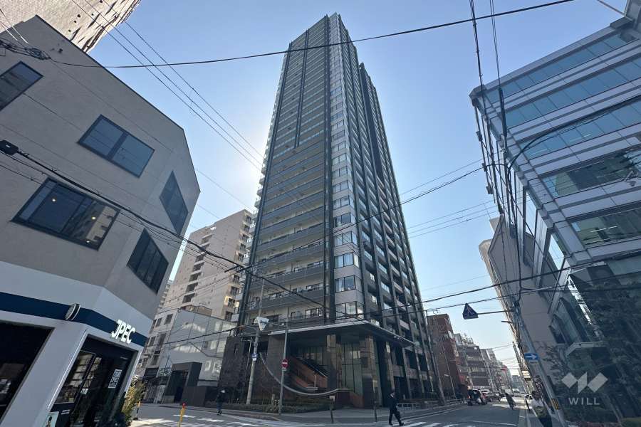 シティタワー堀江の外観（北東側から）